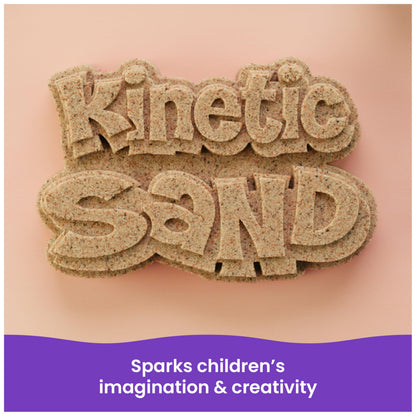 Kinetic Sand, 3.25lbs Beach Play Sand, Moldable Sensory Toys for Kids, Resealable Bag (Packaging May Vary), for Ages 3 and up