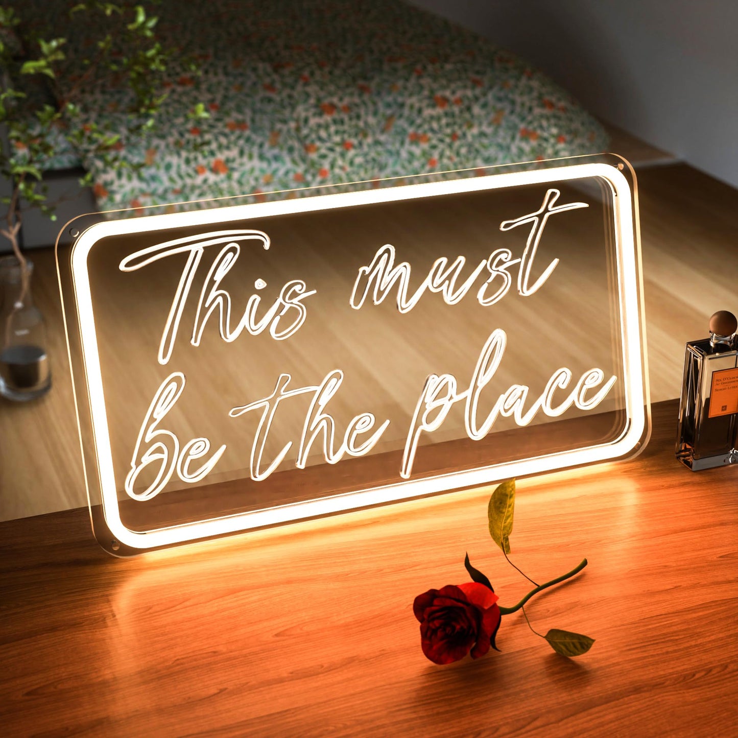 You're Like Really Pretty Neon Signs for Wall Decor, LED Neon Sign Aesthetic Room Decor for Teen Girls Neon Lights Signs for Bedroom, Salon, Wedding Party Pink Neon Name Sign