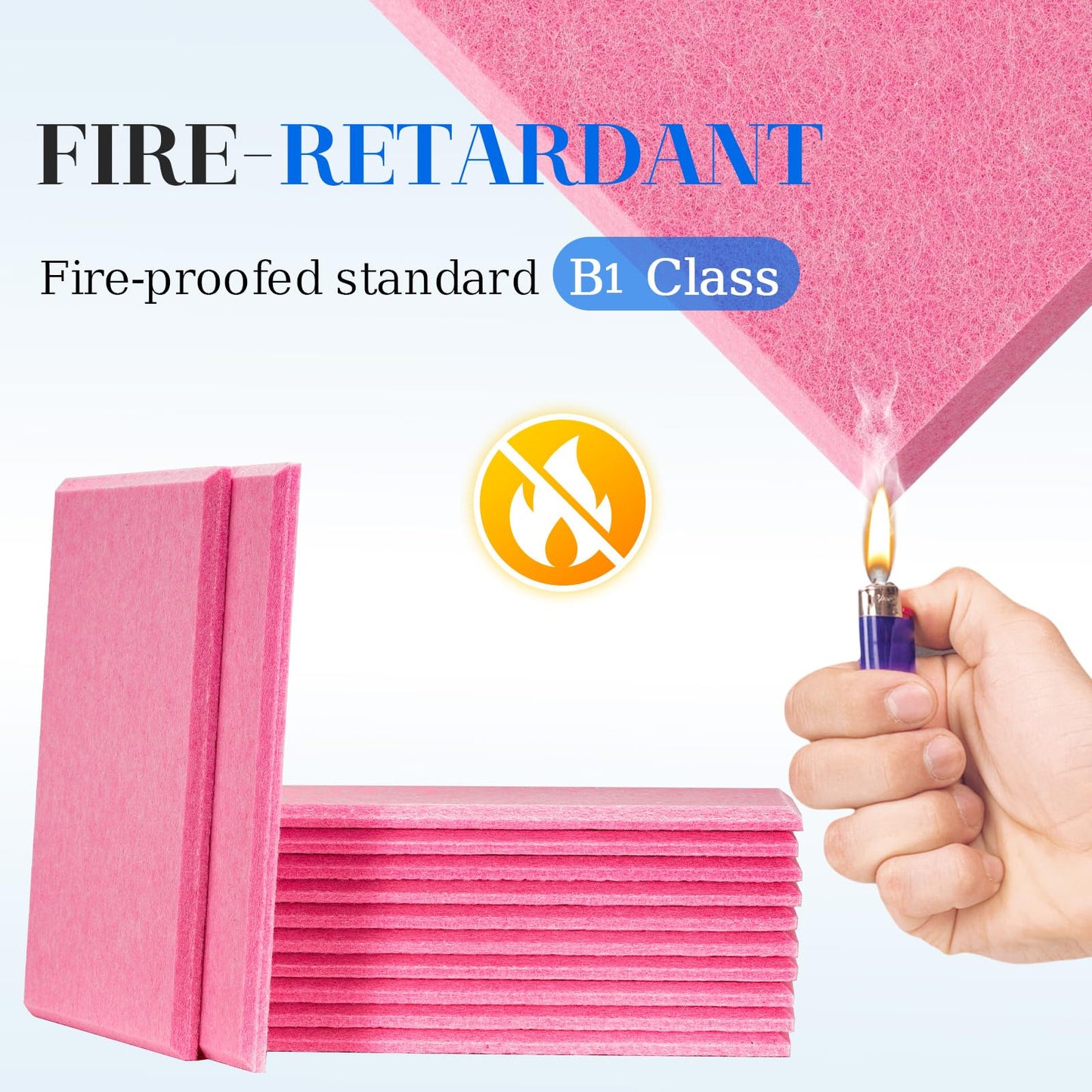 DOLLAR BOSS Large Cork Board for Wall 48" x 36" x 0.5" Pink Bulletin Board 12 Packs Corkboard Tiles Self Adhesive Felt Wall Tiles for Office Home School, Pink