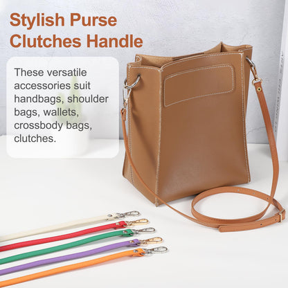 PATIKIL Leather Purse Strap Replacement, 47" PU Adjustable Shoulder Crossbody Replacement Strap with Gold Hardware for Handbags Shoulder Bag, Beige