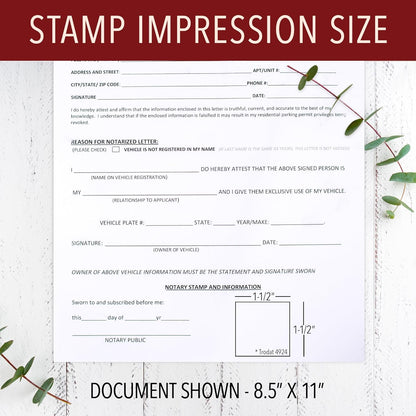 Arkansas Round Notary Stamp | Official State Notary Stamp | Official Seals | Meets State Specifications (Arkansas, Round Stamp)