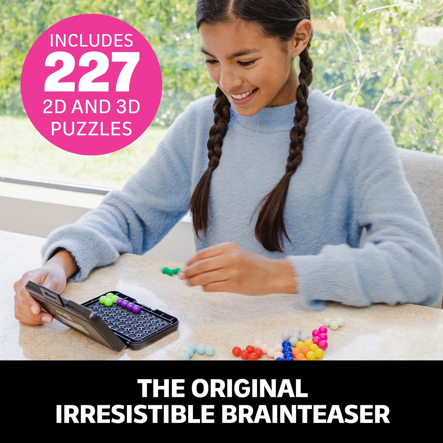 Educational Insights Kanoodle - 3D Brain Teaser Puzzles for Kids, Spatial Puzzle Games for Adults, Teens and Kids, Problem Solving Toys and Logic Puzzles, Single Player Games