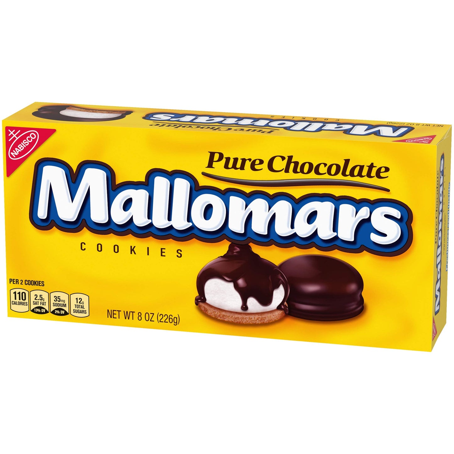 Mallomars Pure Chocolate Cookies, 8 oz