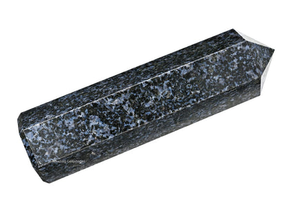 Amazing Gemstone Large Indigo Gabbro Crystal Towers ~ Natural Healing Crystal Point Obelisk for Reiki Healing and Crystal Grid (5.5 to 6 INCH)