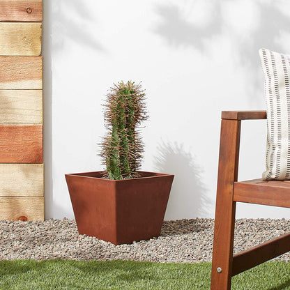 Arcadia Garden Products UF31TC Simplicity Square, 12 by 10-Inch, Terra Cotta