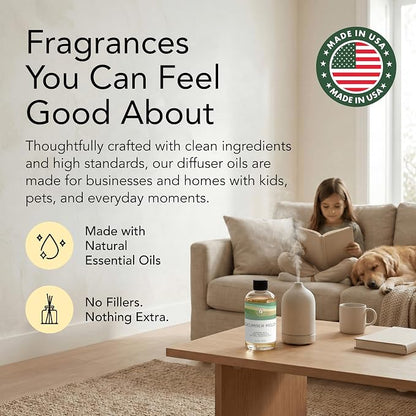 Aroma Country Cucumber Melon Diffuser Oil - Luxury Hotel Cucumber Melon Fragrance Oil for Diffuser Refill, Fresh Fruit Home Aroma Diffusers - Premium Aromatherapy Oils & Home Scent (24 Fl Oz)