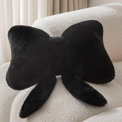 Bow Pillow Throw Pillows Butterfly Shaped Decorative Cute Pillows for Bed Sofa Cute Home Decor,Pink 10 * 8inch