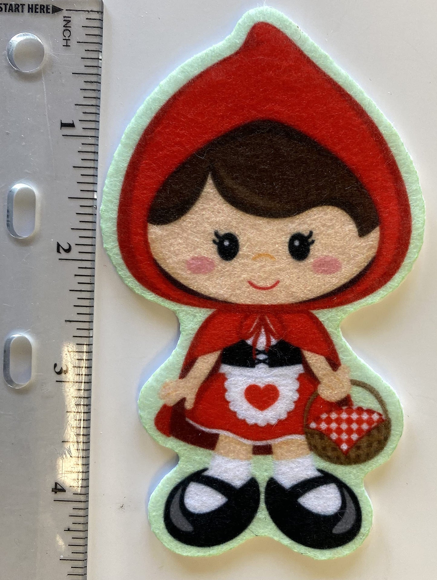 Story Time Felts Little Red Ridding Hood Felt Figures for Flannel/Felt Board Stories PRECUT