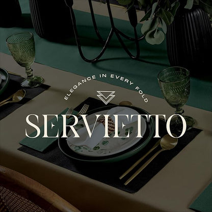 2000-Pack Servietto Disposable Linen-Feel Guest Towels