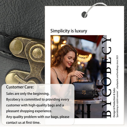 Vintage Crossbody Bags for Women Small PU Leather Satchel Purse Retro College Messenger Bag Top Handle Shoulder Handbag