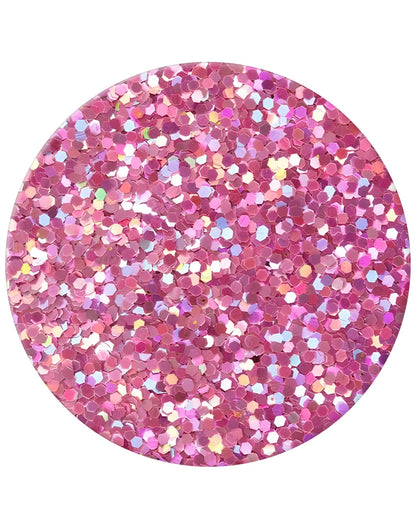 Pink Glitter Drink Absorbent Coaster,Cool Deisgn Ceramic Drink Coaster with Cork Base,Housewarming Gifts,Tabletop Protection Suitable for Kinds of Cups(Pack of 4)