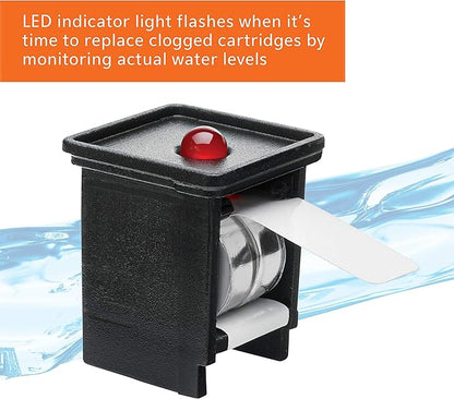 Aqueon QuietFlow 10 LED PRO Aquarium Fish Tank Power Filter For Up to 20 Gallon Aquariums