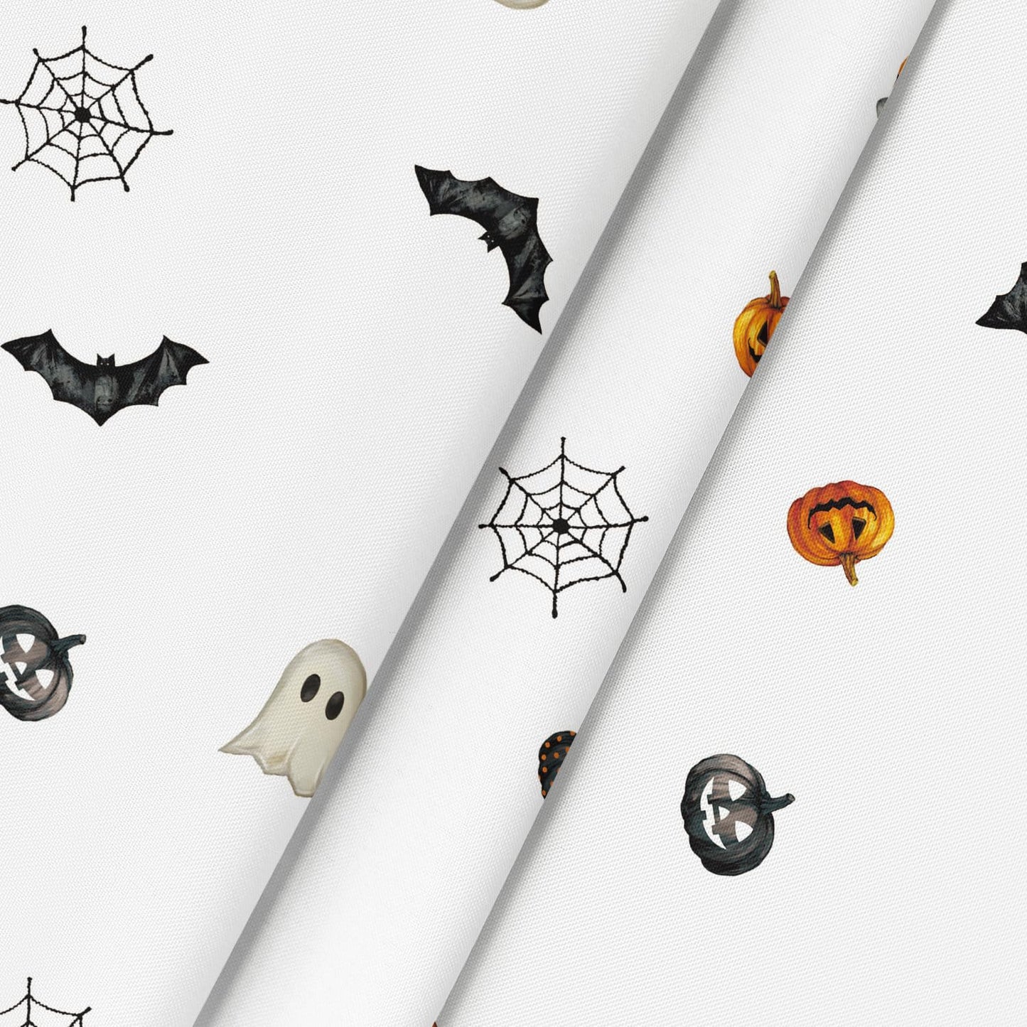 Horaldaily Halloween Tablecloth 60×84 Inch Oval, Ghost Pumpkin Washable Table Cover for Party Picnic Dinner Decor