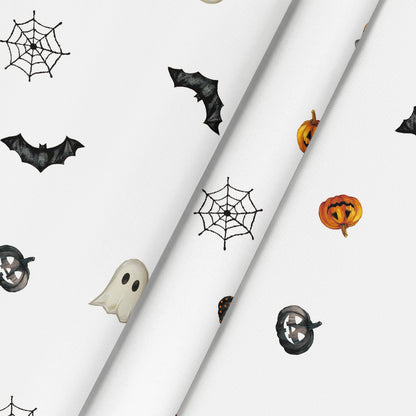 Horaldaily Halloween Tablecloth 60×84 Inch Oval, Ghost Pumpkin Washable Table Cover for Party Picnic Dinner Decor