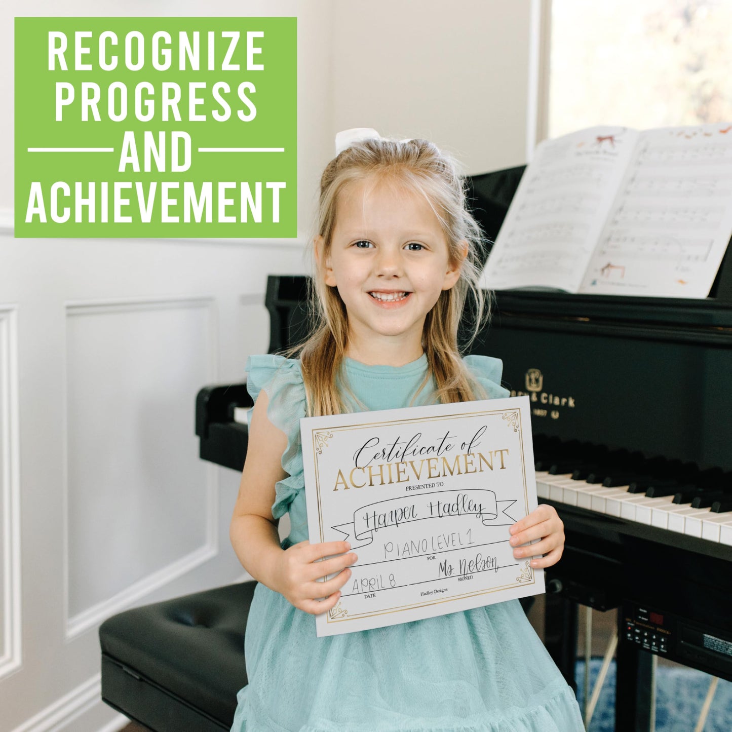 Premium Real Gold Foil Certificate of Achievement Awards -25 Bulk Award Certificates for Students & Employee of the Month, Certificate Paper, Superlative Academic Excellence Certificates of Completion