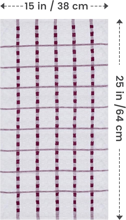 Utopia Towels - Kitchen Towels 12 Pack, 15 x 25 Inches, 100% Ring Spun Cotton