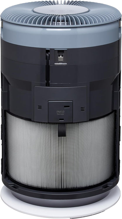 LG PuriCare 360 Air Purifiers for Home, Large and Small Room, Bedroom, Up to 2,059 ft² in 1 Hr with NanoFiber True HEPA Filter, 360 Degrees of Filtration, WiFi, Air Quality Monitor, Low Noise