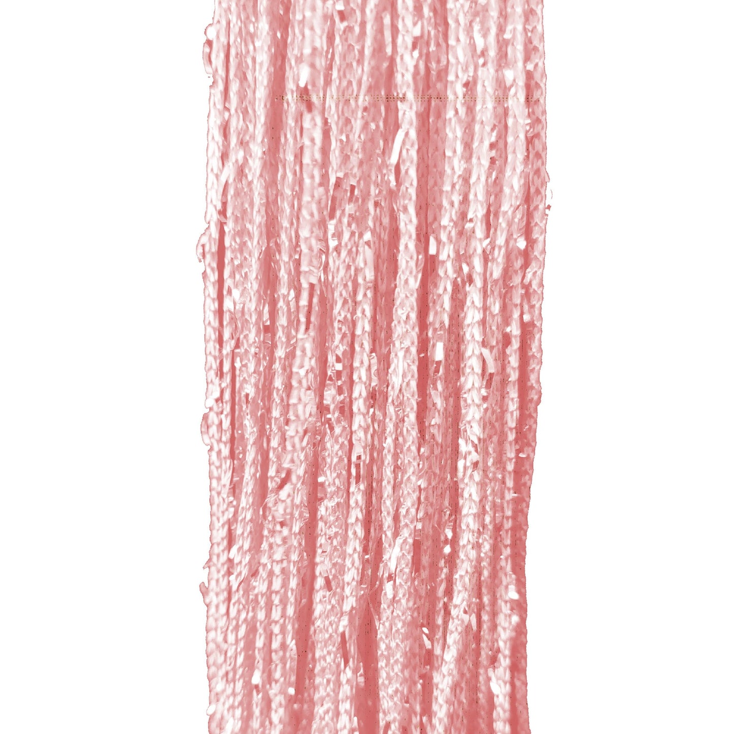 Atsweetlife Door String Curtain Doorway Beads Curtains,Hanging Room Divider Beaded Decor Hippie Glitter Fringe Panel Closet Window Doors Sequin Sheer Boho Doors Tassel (Pink)