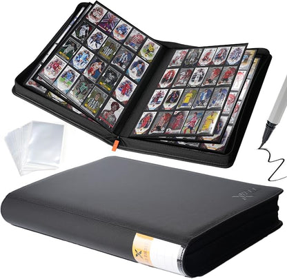 1000+ Pockets Trading Card Binder 1024 Capacity (20-Pocket, Black)