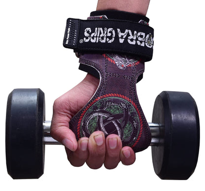 Cobra Grips PRO Weight Lifting Gloves Heavy Duty Straps Alternative Power Lifting Hooks for Deadlifts Adjustable Neoprene Padded Wrist Support Bodybuilding