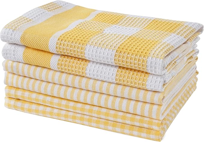 Lane Linen 100% Cotton Kitchen Towels