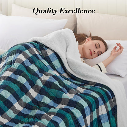 Westinghouse Heated Throw Blanket, Flower Jacquard Electric Blanket Throw with 6 Heating Levels and 2-10 Hours Auto-Off, Flannel to Sherpa Super Cozy Heated Blanket, Machine Washable (50" x 60" Beige)