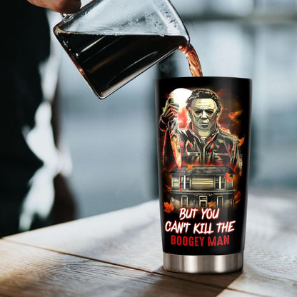 Keraoo 20oz Horror Tumbler, Gift for Men & Women - Halloween Mug & Cup - The Boogey Man Decoration