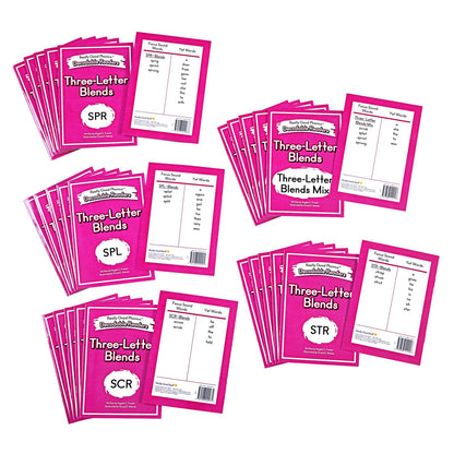 Really Good Phonics Decodable Readers - L- and R-Blends and Three-Letter Blends Book Set - Educational Toys, Reading Games for Kids, Learning Activities, Homeschool & Classroom Must Haves