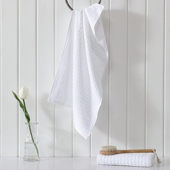 Tommy Bahama- Hand Towel Set, Highly Absorbent Cotton Bathroom Decor, Low