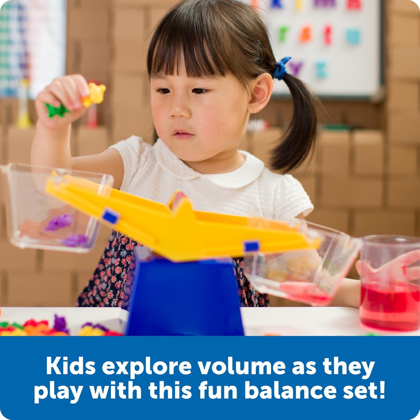Learning Resources Primary Bucket Balance Teaching Scale - Teacher Supplies, Classroom Must Haves, Preschool Activities, Back to School, Math Manipulatives, Teaching Supplies, Toddler Science