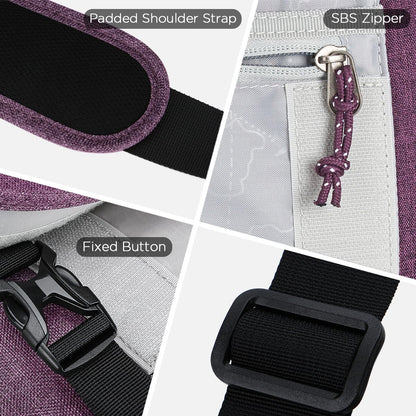 OIWAS Messenger Bag for Women, 15.6 Inch Laptop Crossbody Bags Men Casual Satchel Shoulder Bag College Travel Office Briefcase