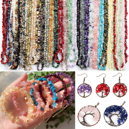 Natural Chip Stone Beads 450pcs Indian Agate Chips 5-8mm Genuine Real Irregular Healing Crystal Rocks Hole Drilled DIY Loose Gemstone Beads for Jewelry Making Bracelet Earrings Necklace Crafting