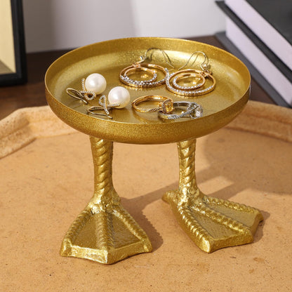 ATLZBLTCI Duck Cute Jewelry Dish Tray. Ring Holder Dish Tray. Small Trinket Dish Tray.Jewelry Bowl