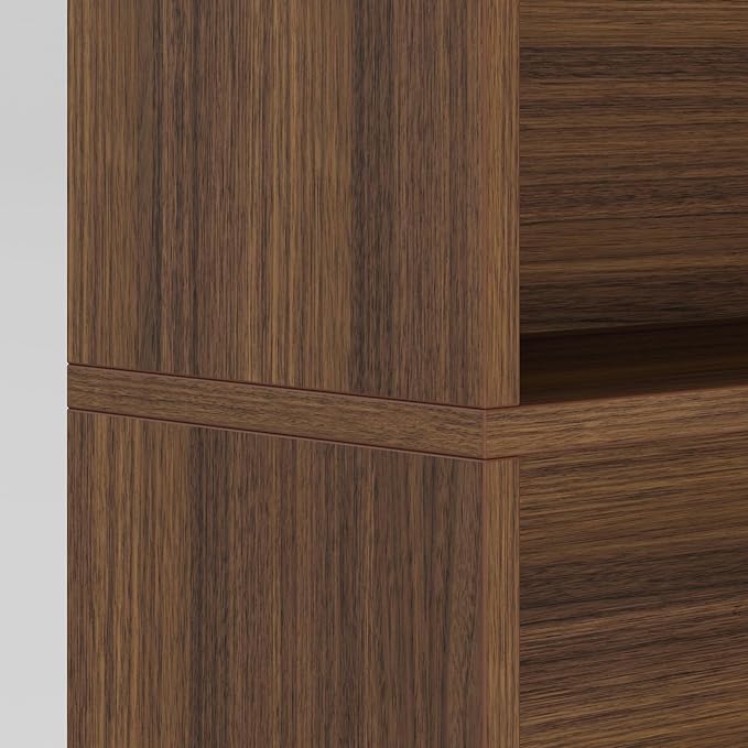 IRONCK Bookshelves and Bookcases Floor Standing 6 Tiers Display Storage Shelves 70 in Tall Bookcase Home Decor Furniture for Home Office, Living Room, Bed Room