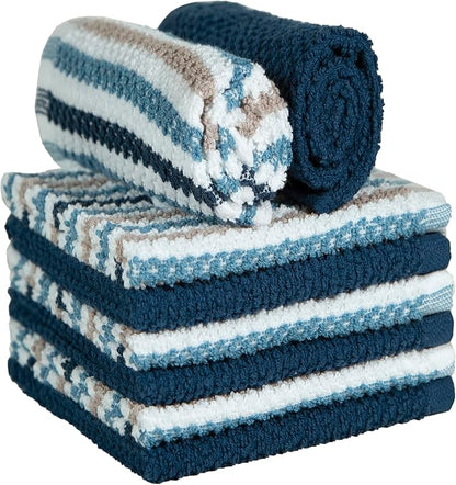 Bumble Premium Dish Cloths Towel 12"x12" | 100% Natural Ring Spun Cotton Tea