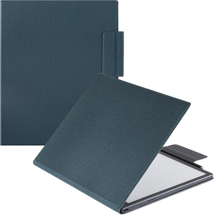 BOZHUORUI Case for 10.3" Boox Tab Ultra C Pro ePaper Tablet | with Sleep/Wake | Magnetic Adsorption | Pen Clasp Design | Thin & Light | PU Leather Smart Cover (Pine Green)