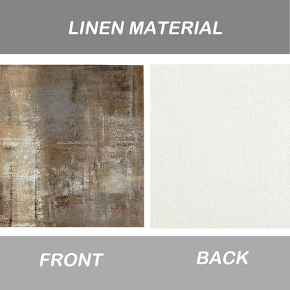 Kerton Stork Brown and Gray Placemats Set of 4, Modern Abstract Place Mats