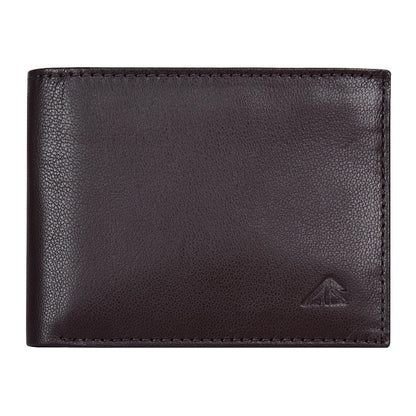 ASAD Leather Bifold Wallets For Men with 2 Note Compartment, 6 Card Slots, 2 Slip Pocket & 1 ID Slot, Genuine Leather Bifold Wallet for Men, RFID Blocking, Slim Wallet | Brown