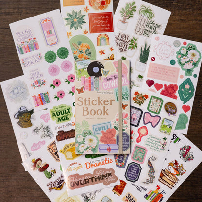 Steel Mill & Co. Assorted Sticker Book with 35 Sheets, Volume 1