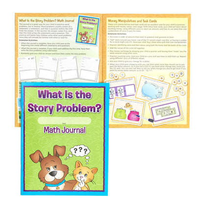 Really Good Stuff Family Engagement Math Kit - Second Grade Students (Ages 7-8) - Math Skills - Educational Kit