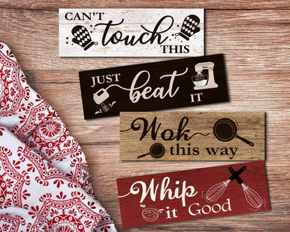 Rustic Wooden Sign Be Your Own Kind Of Beautiful Wall Decor Art Horizontal Signs with Inspirational Quotes,Wood Sign Plaques Gifts 6" x 16"
