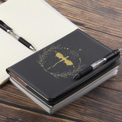 CMNIM FWing Book Merch Gift Book Lover Journal Notebook YA Fantasy Books Series Gift Dragon Rider Gift for Bookish Book Worm