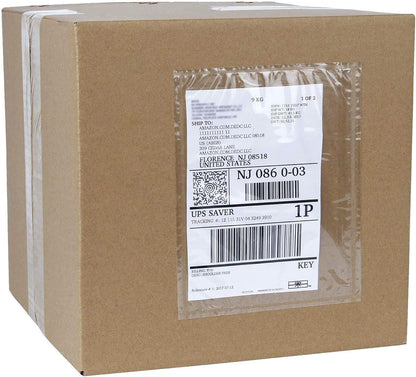 APQ Clear Top Loading Packing List Envelopes, 9.5 x 12 Inches. 500 Pack Packing Slip Envelope Pouches. Self-Seal Plastic Shipping Label Pouches. Durable Packing List Mailing Envelopes for Documents