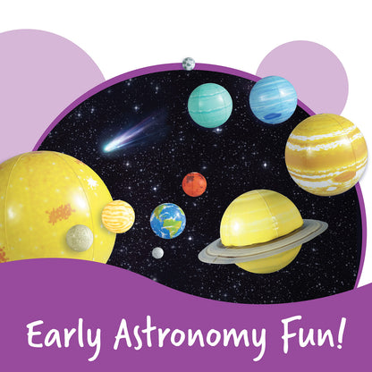Learning Resources Giant Inflatable Solar System - Project Kit, Space and Planet Model, Constellation Classroom Globe, STEM Science Projects Gifts, Preschool , Teacher Must Haves