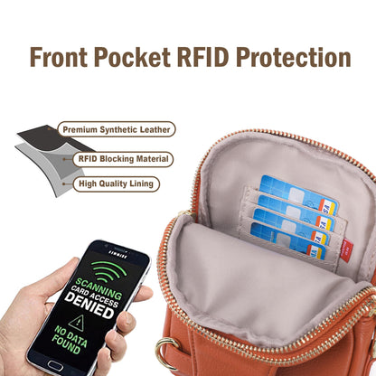 INICAT Anti Theft Crossbody Bags for Women Travel Small Sling Bags Cross Body Bag Purses for Woman