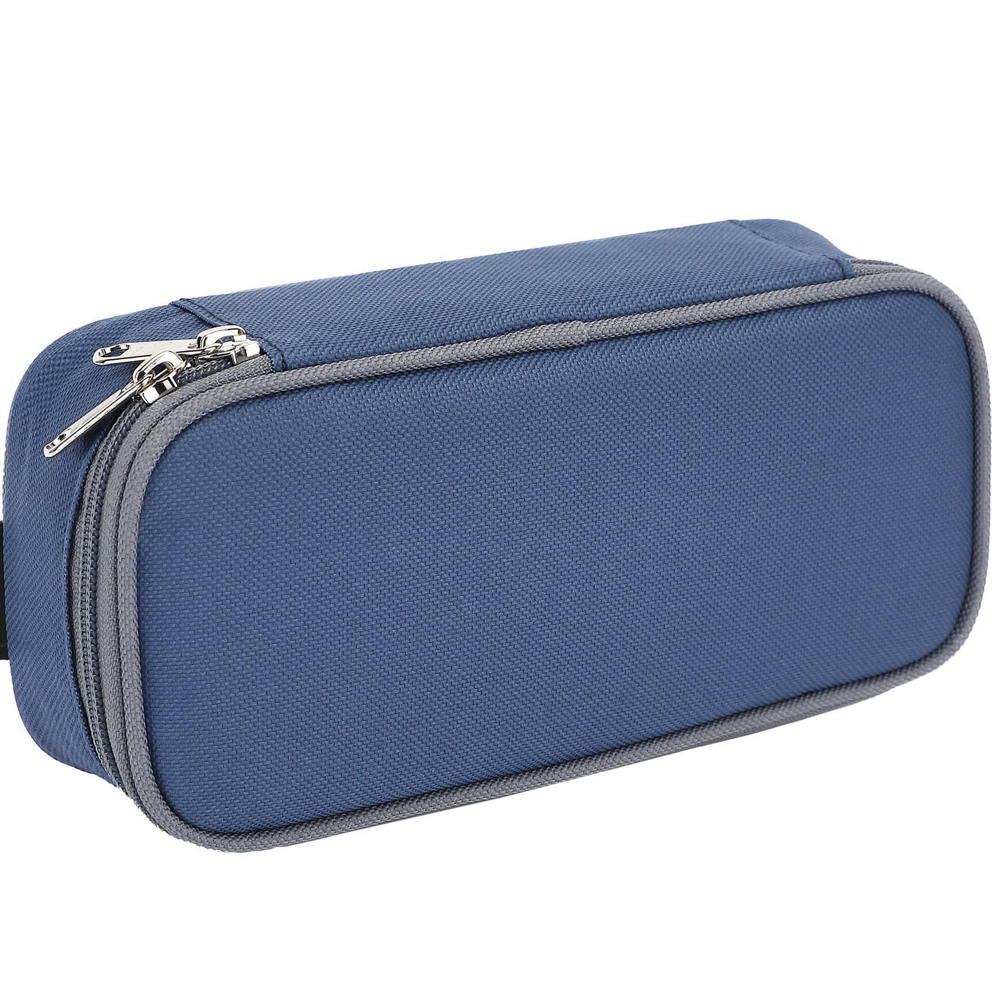 FlowFly Large Capacity Pencil Case for Kids, Boys & Girls – Zippered Multi-Functional Pen Pouch, Soft & Portable Pencil Bag for School, Teens, Students, Cyan