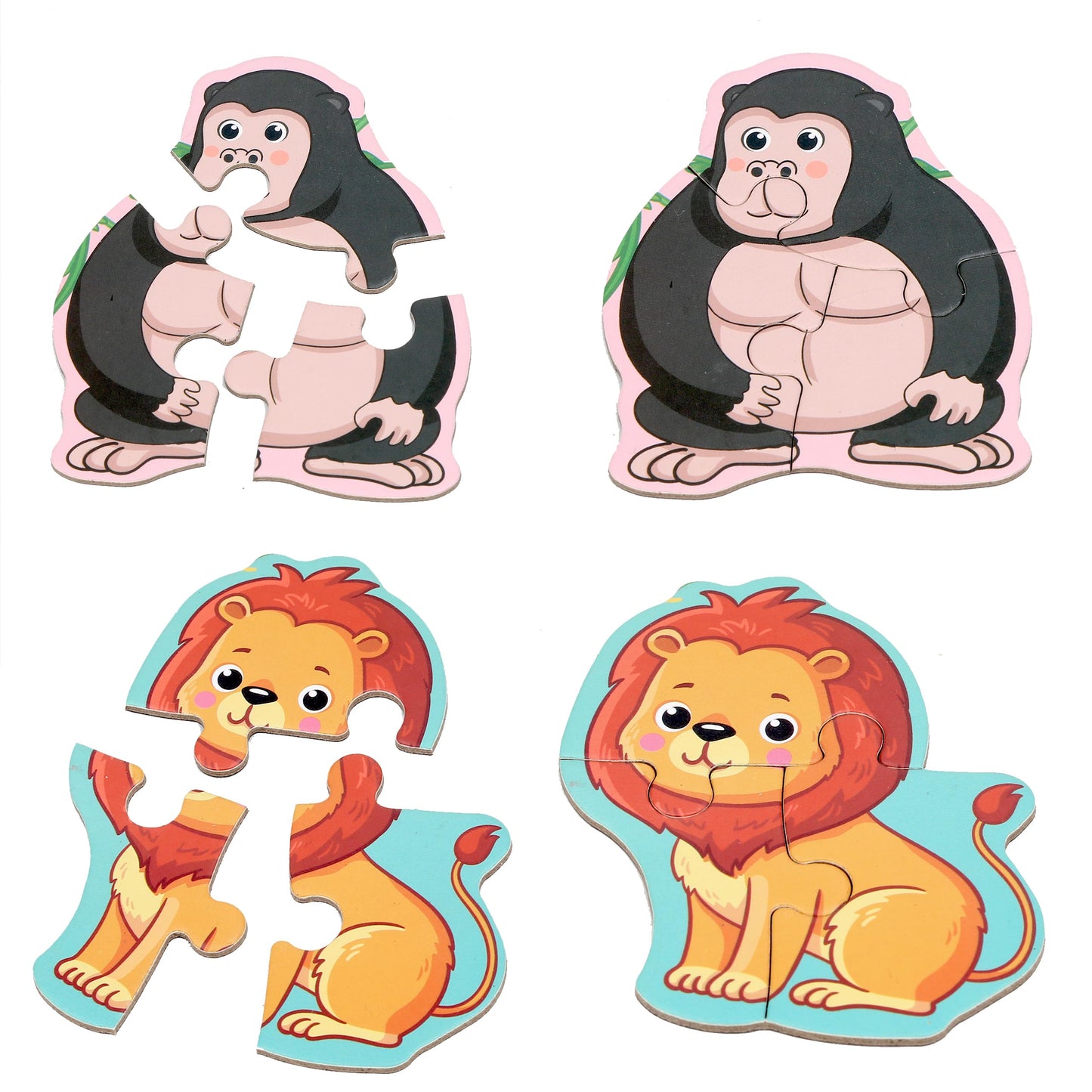Magnetic Puzzles for Kids Ages 1-3, Travel Toddler Puzzles Ages 2-4 Year, Animal Activities Toy for Boys & Girls 3-5 yo - Learning Magnet Gift for Road Trip