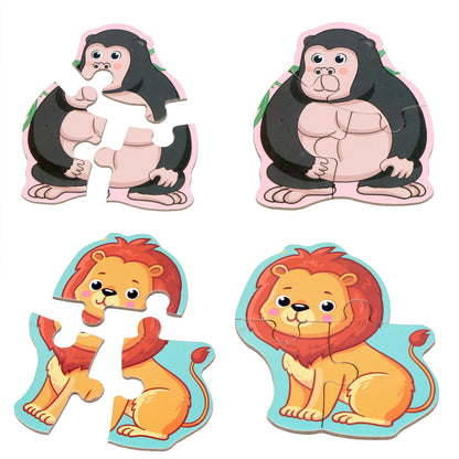Magnetic Puzzles for Kids Ages 1-3, Travel Toddler Puzzles Ages 2-4 Year, Animal Activities Toy for Boys & Girls 3-5 yo - Learning Magnet Gift for Road Trip