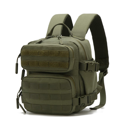 FLWVOG 9L Mini Backpack for Men and Women, Small Backpack for Gym Hiking Travel Sports Running (Green)