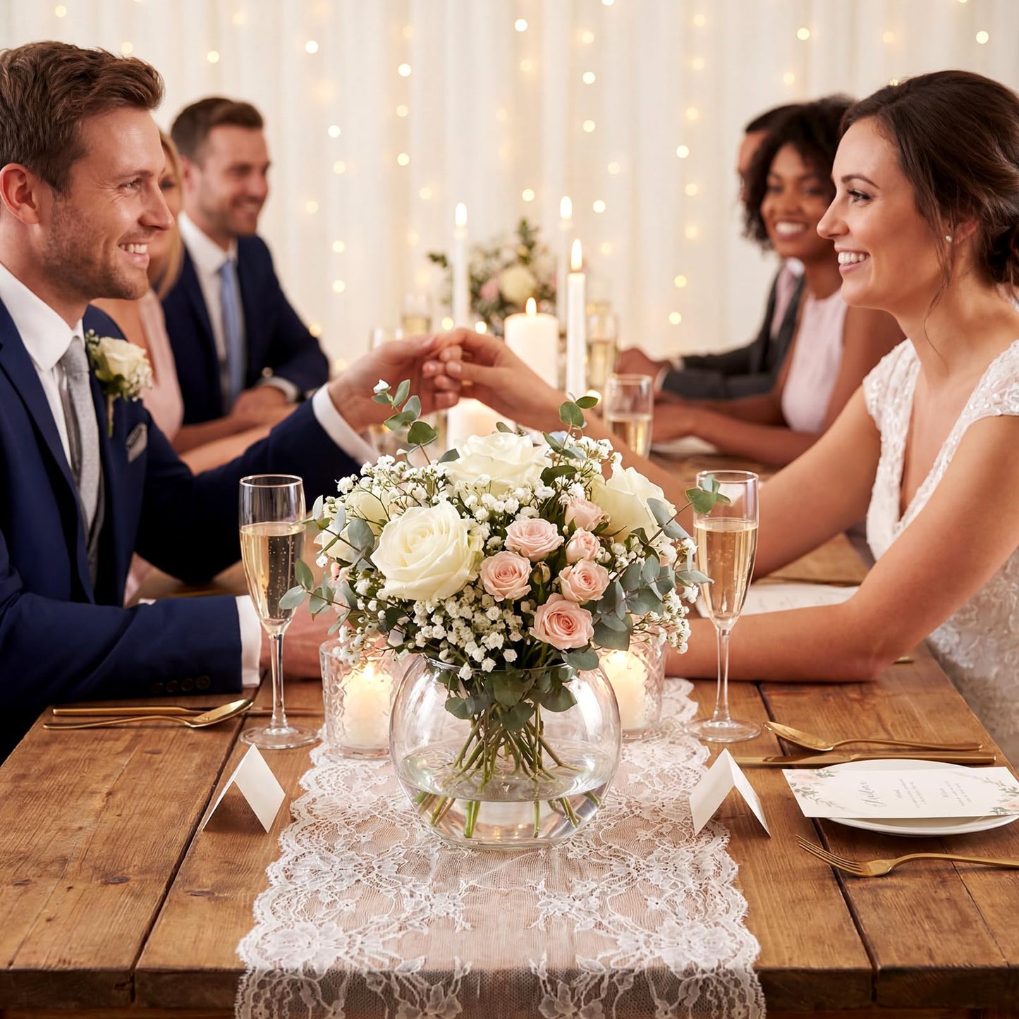 48 Pcs Glass Bubble Bowl Vase Bulk, Clear Round Glass Centerpiece Bowls for Valentine's Wedding Table Decor, Fish Flower Bud Vase Terrarium for Event Party DIY (3.5" h X 4.7" w)
